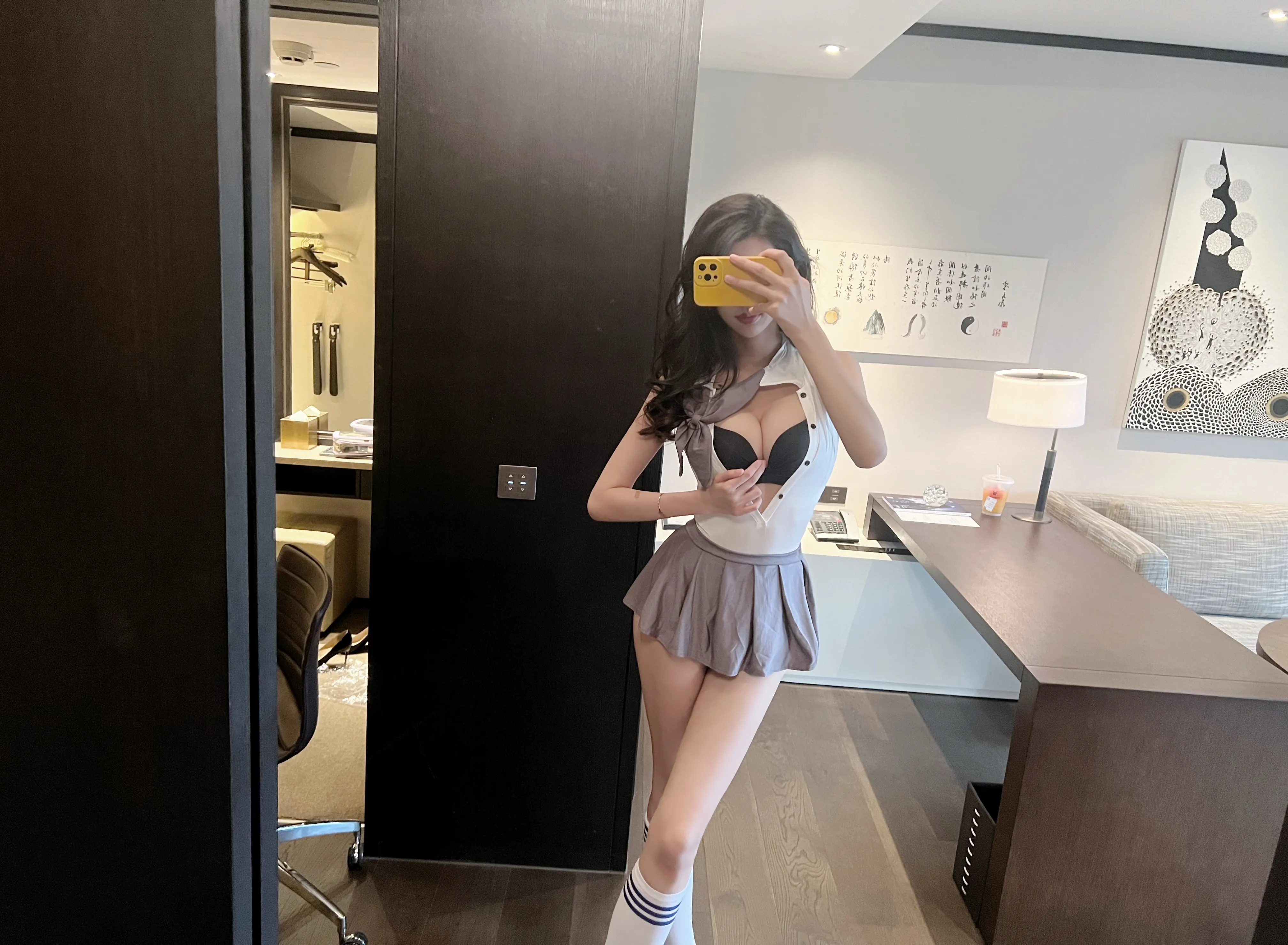 葛征 – JK百褶裙 21P